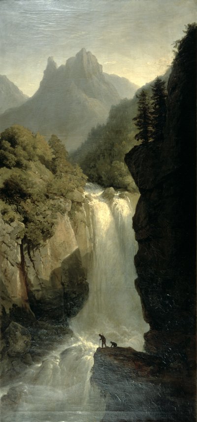 Waterfall in the Black Forest by Josephine Bowes